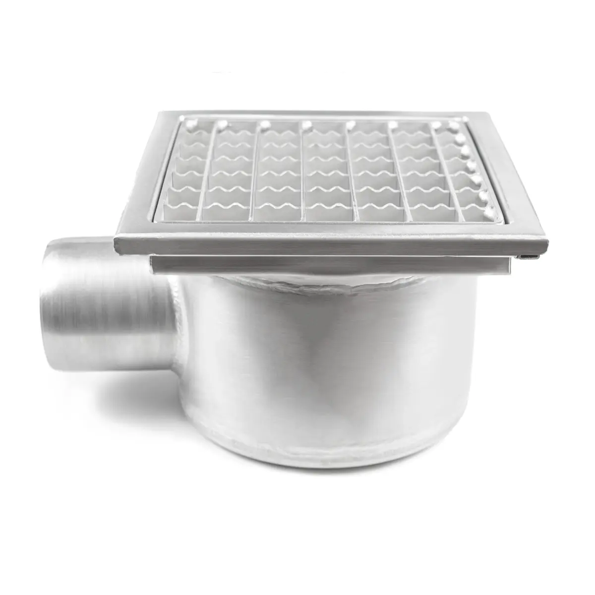 Wpust podłogowy BK_KRD 250x250mm z pokrywą antypoślizgową