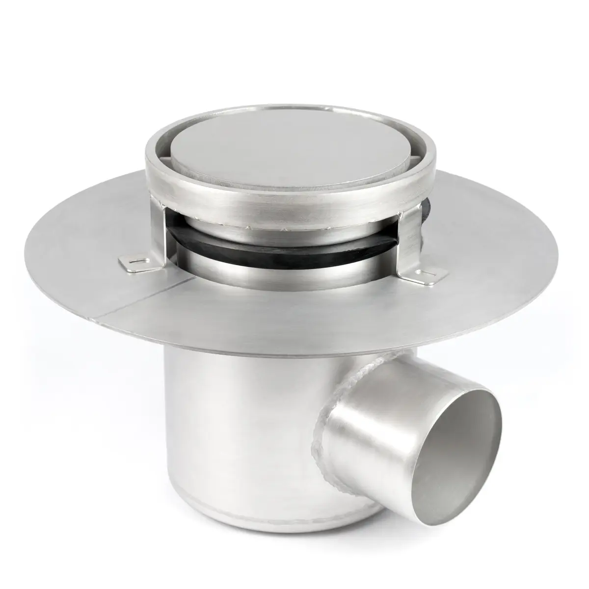 Dwuczęśćiowy wpust okragły boczny BK_KROB 210mm